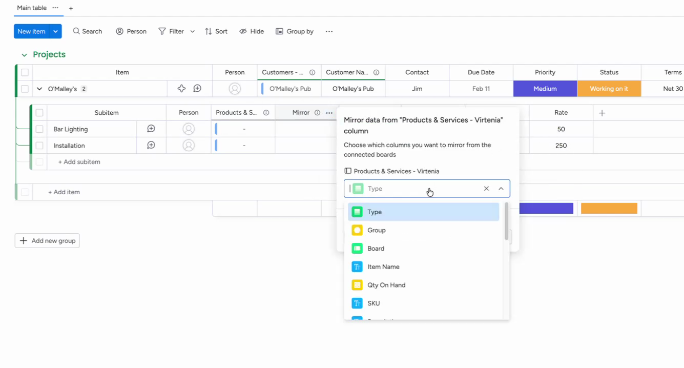 AutoCreate tab in QuickBooks Complete