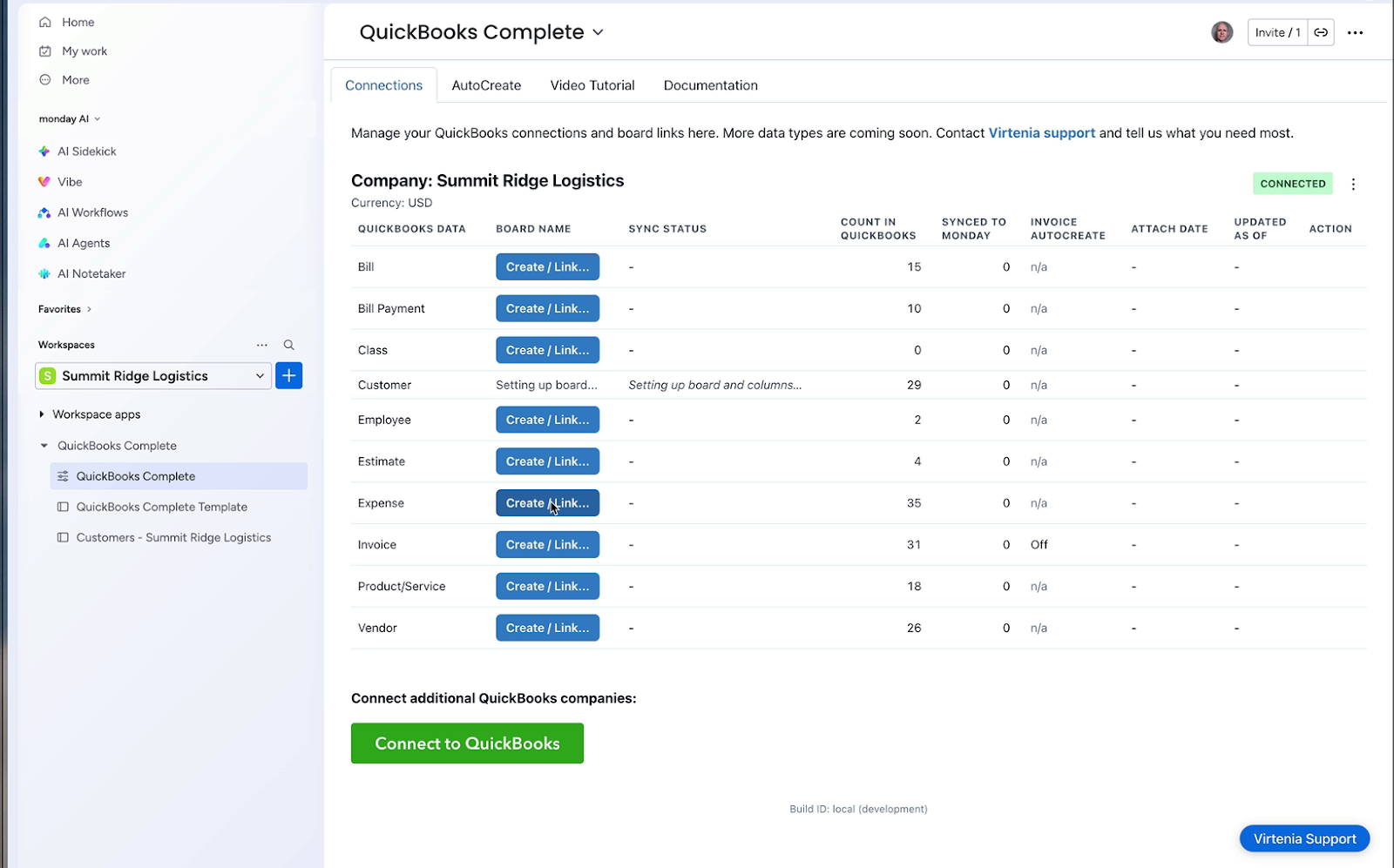 Synced boards sidebar